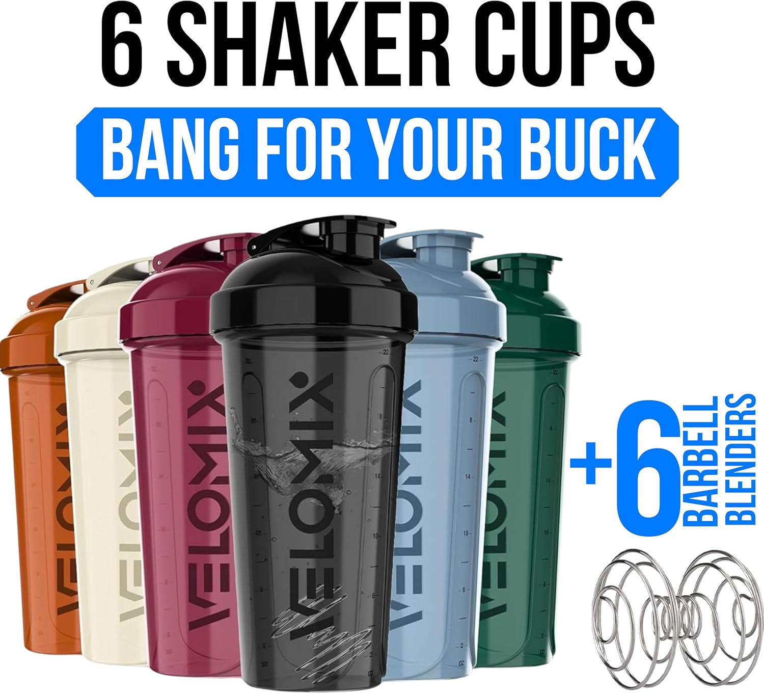 TrailMix Protein Shaker Pack Set