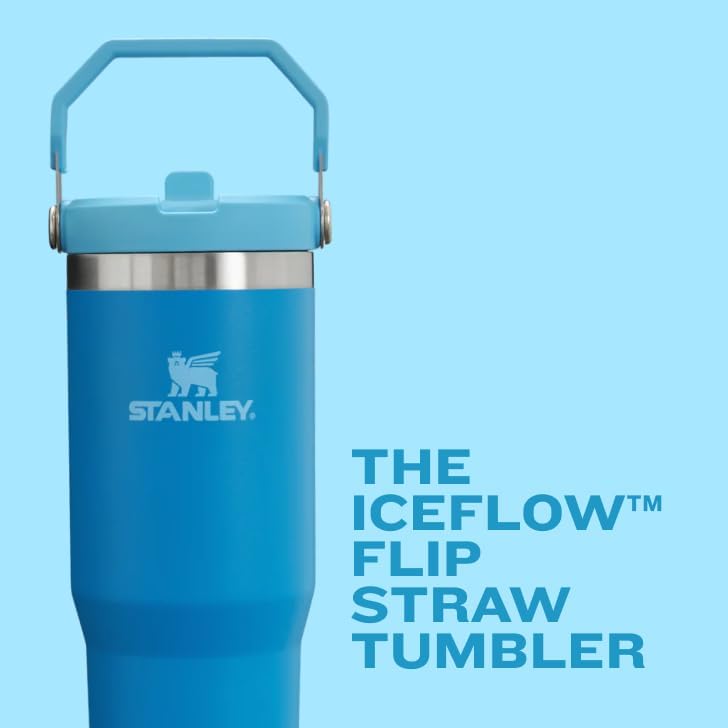 IceFlow Flip Straw Travel Tumbler