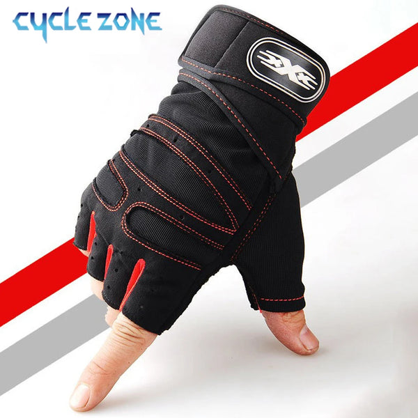 GripGuard Half-Finger Gym Gloves