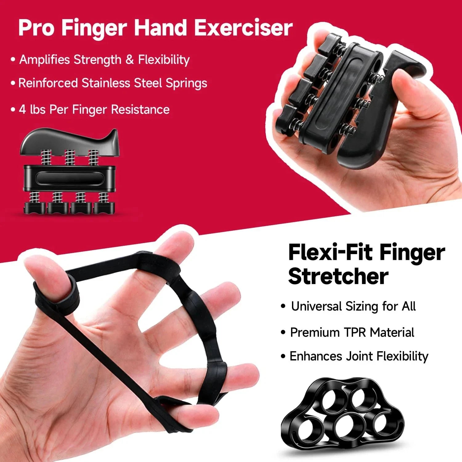 PowerGrip Pro Adjustable Hand Strength Trainer