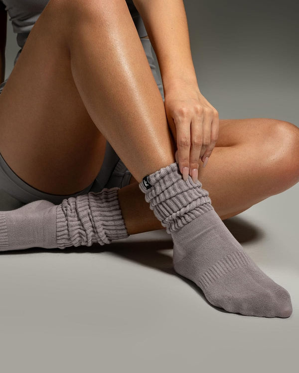 Cozy Scrunch Crew Socks Pack