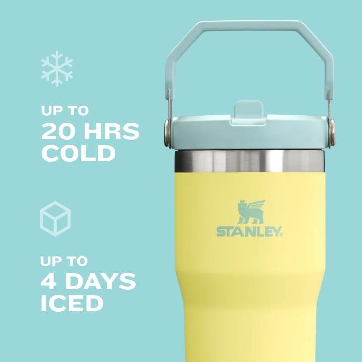 IceFlow Flip Straw Travel Tumbler