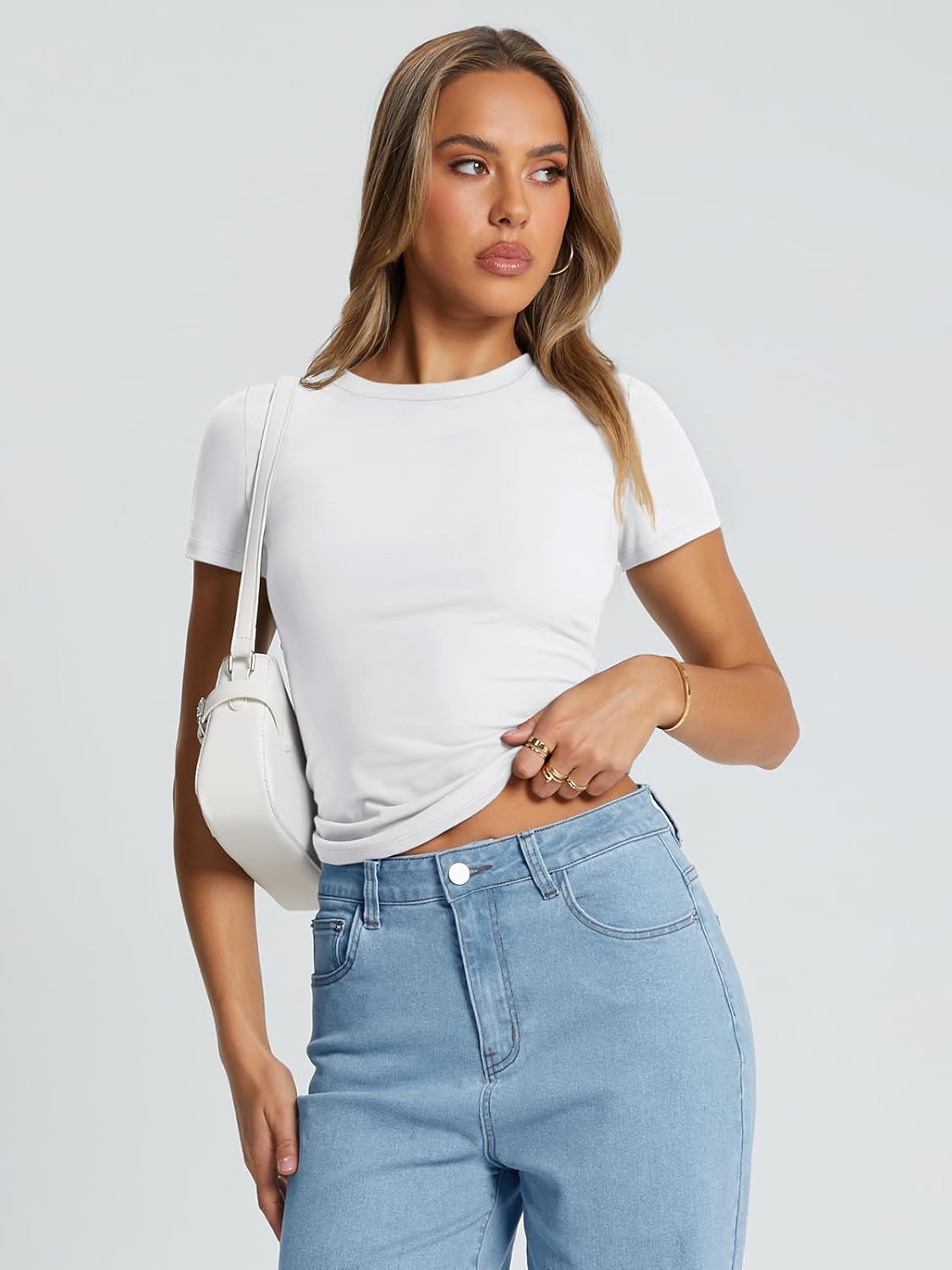 Everyday Crop Tee Comfort Fit Classic