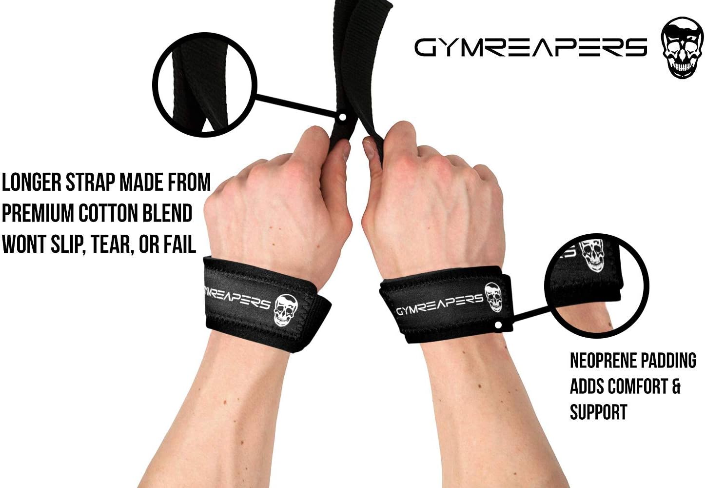 PowerGrip Pro Lifting Wrist Straps