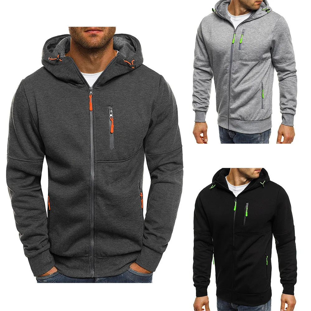 Everyday Zip-Up Comfort Hoodie Jacket