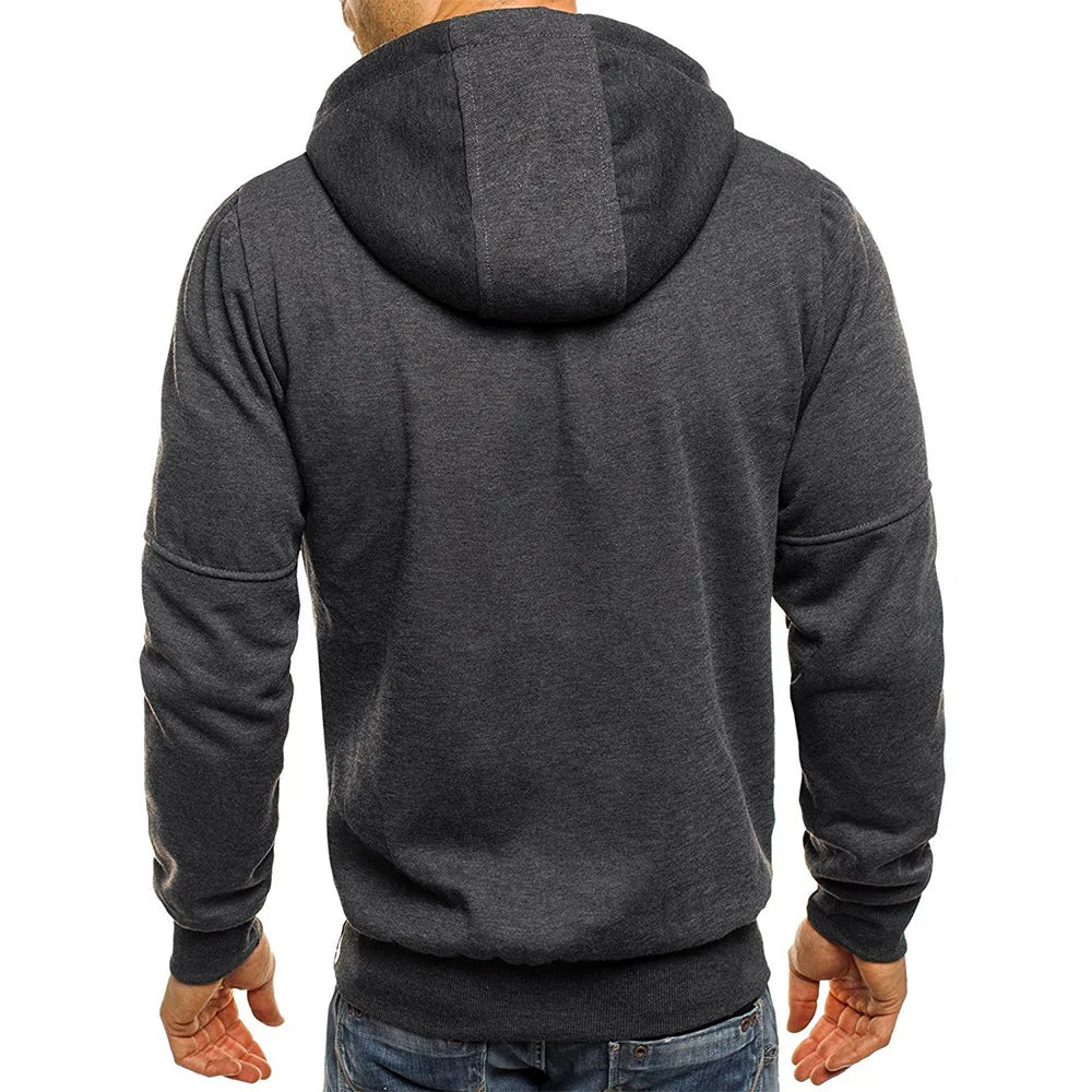 Everyday Zip-Up Comfort Hoodie Jacket