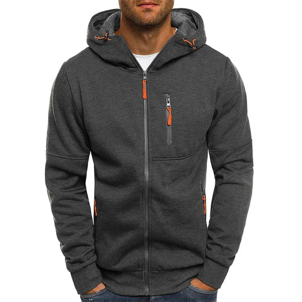 Everyday Zip-Up Comfort Hoodie Jacket